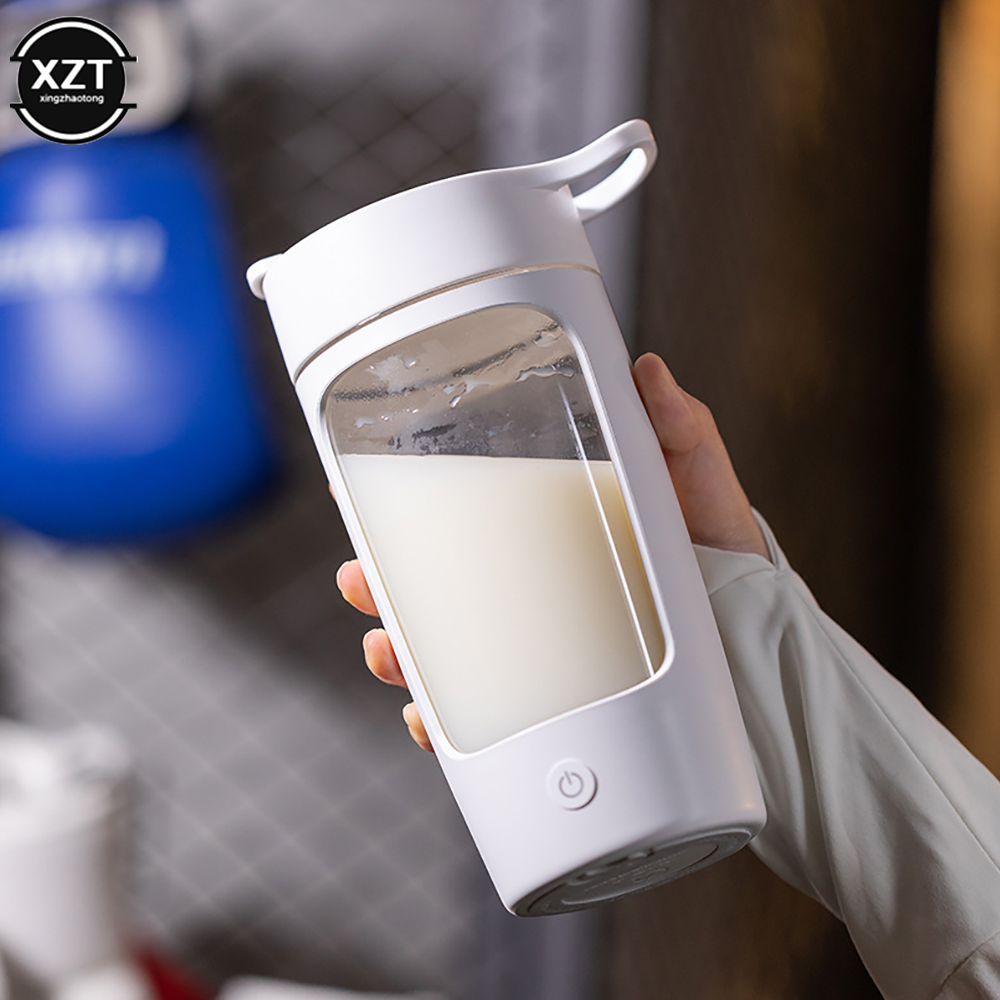 Nutrition And Fitness - 650Ml Electric Protein Shaker Bottle USB