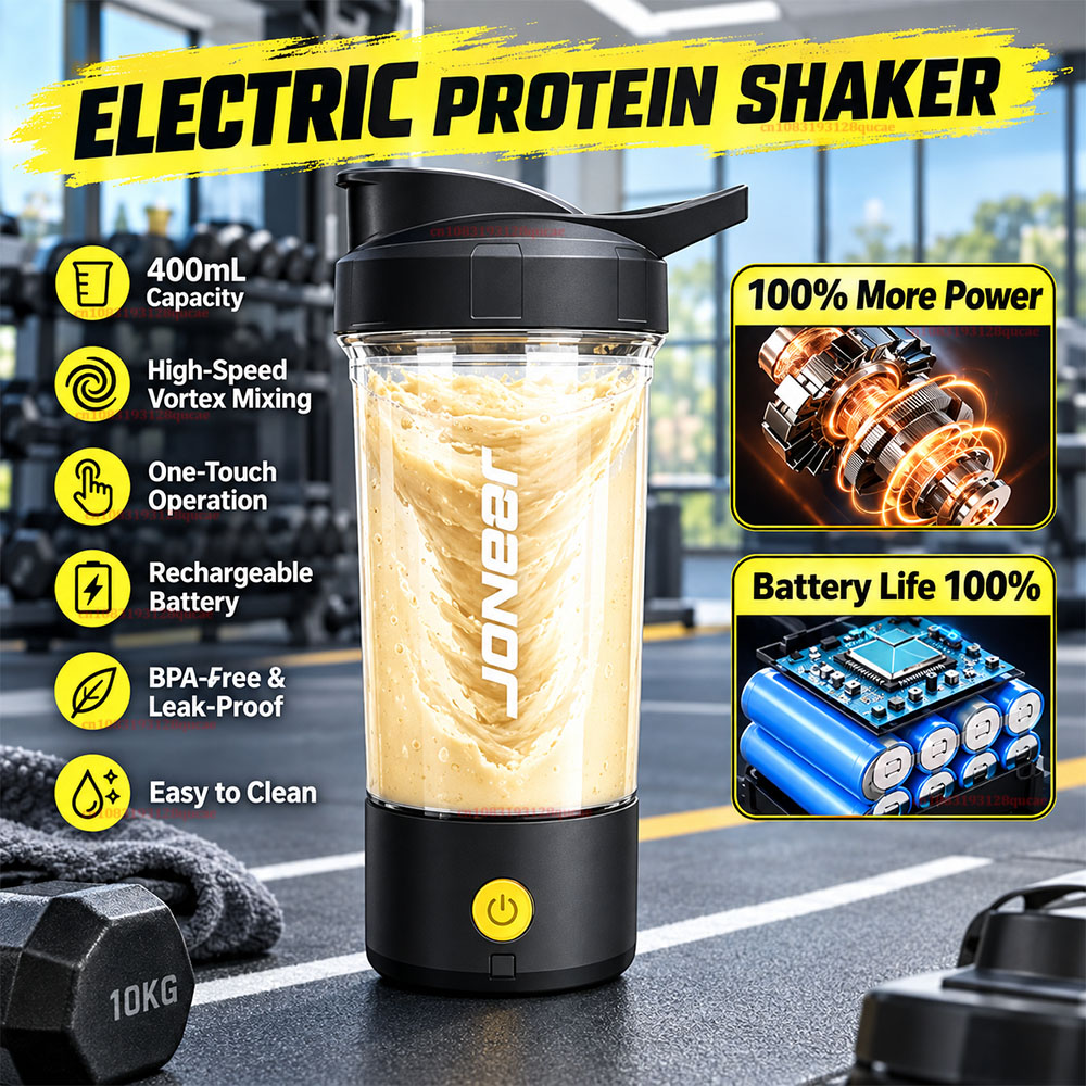 Nutrition And Fitness - 2026 New Electric Protein Shaker Bottle