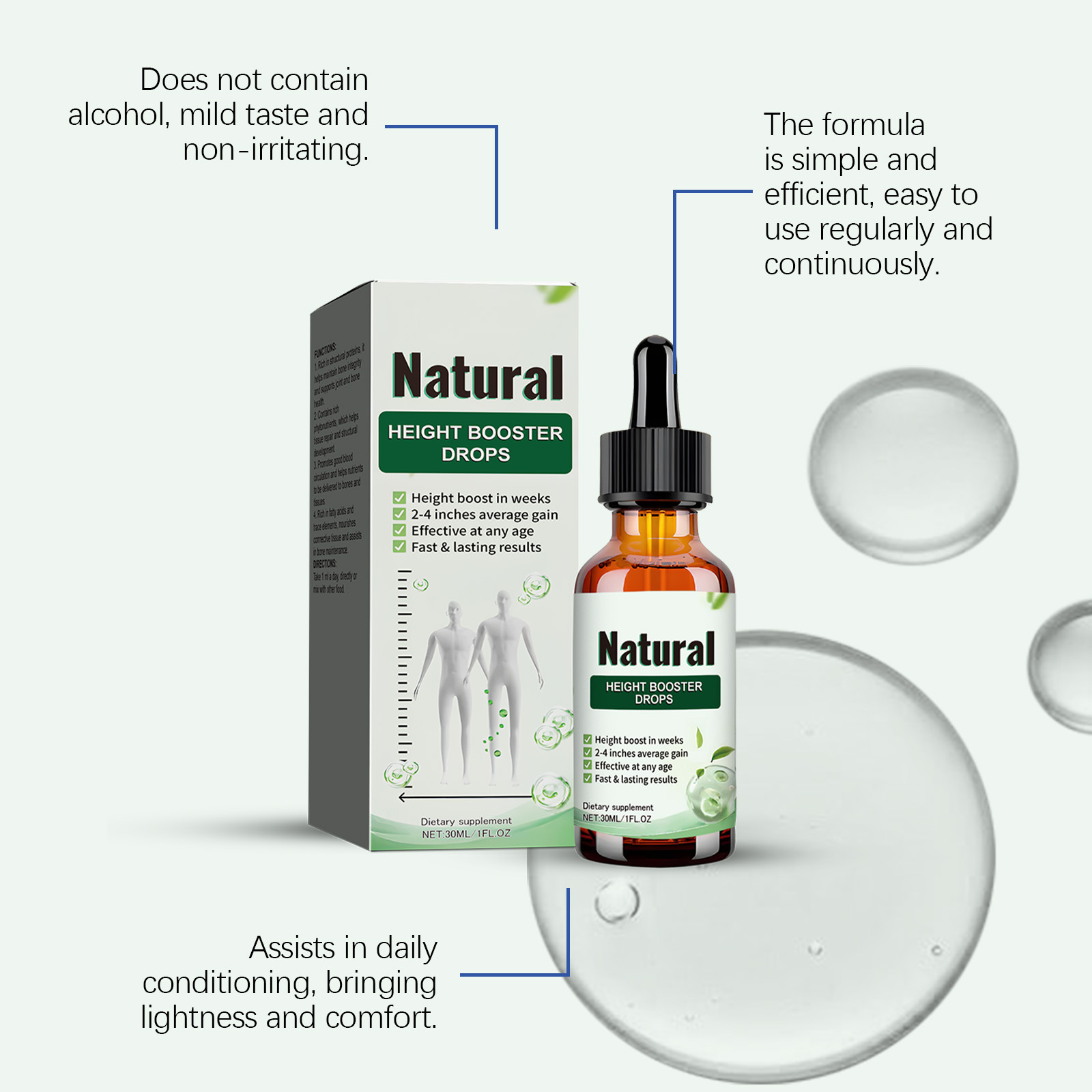 Slimming Drops Improve Osteopo - Nutrition Physical Fitness recension och pris