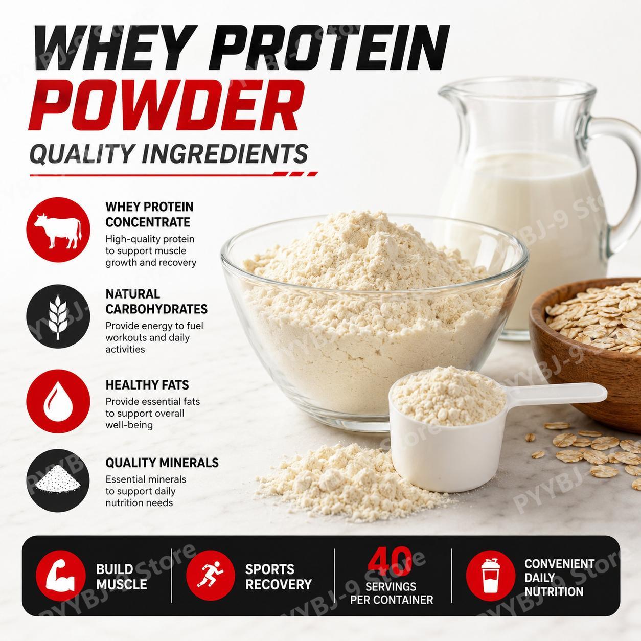 NurtureNova Whey Protein Powde - The Nutrition Fitness recension och pris
