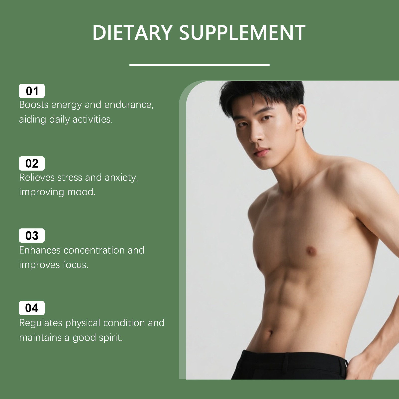 DOCTEAT Men's Health Capsules  - Nutrition Physical Fitness recension och pris