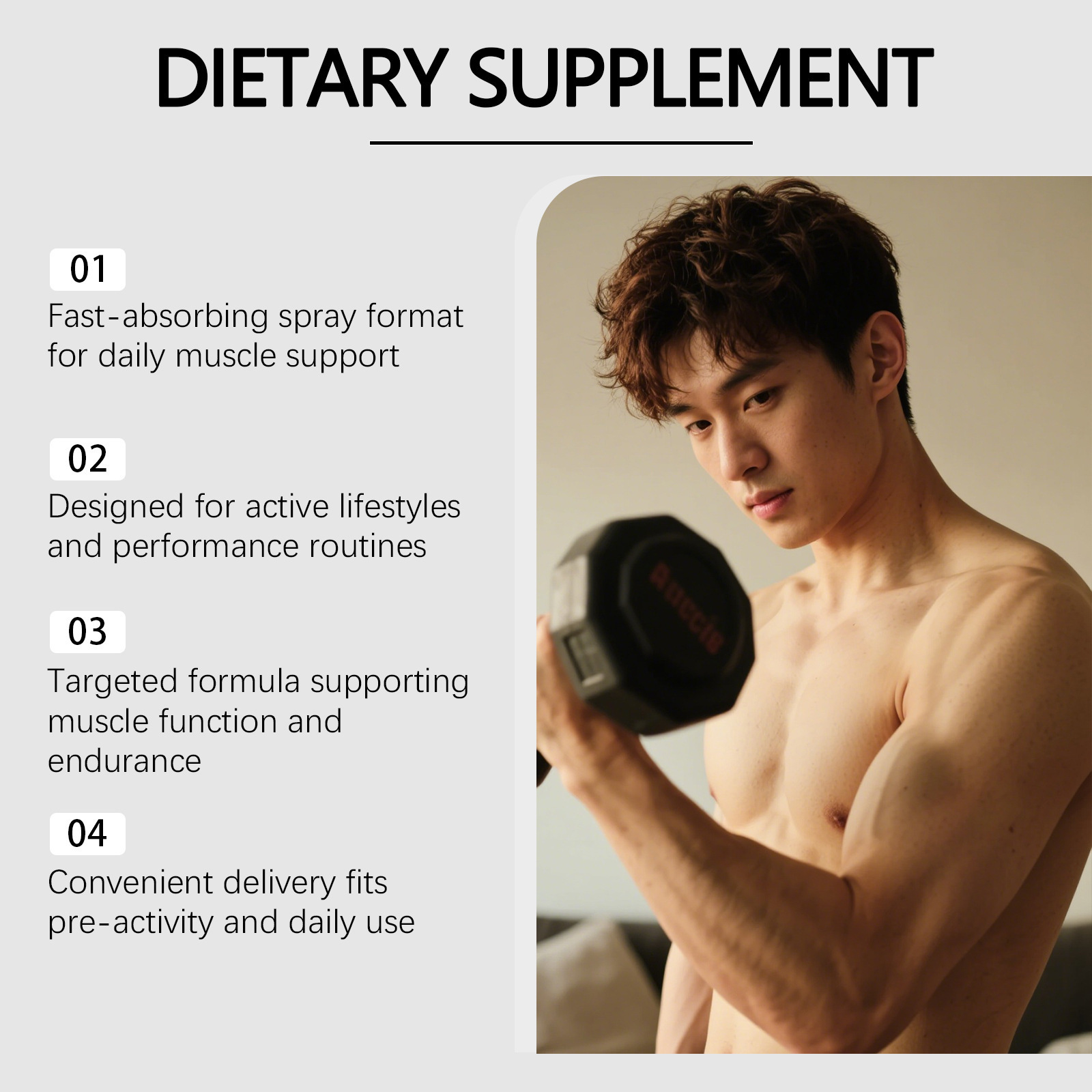 Muscle Growth Spray Enhance Ph - Nutrition Physical Fitness recension och pris